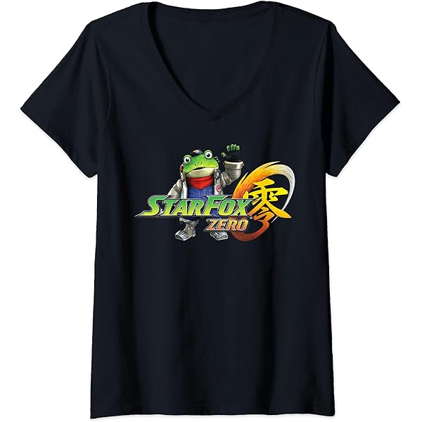Amazon.com: Nintendo Star Fox Zero Logo Slippy Premium T